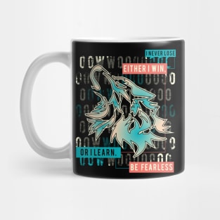 Inspirational Wolf Colorway 1 Mug